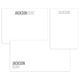 Two Toned Modern Monarch Note Card Collection Image 3 of 3